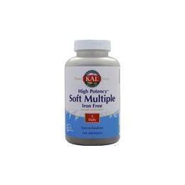 High potency soft multiple iron-free, 120ct